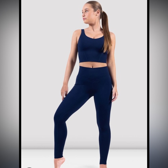 Abercrombie and Fitch Sz. SMALL NAVY BLUE Active Pant - Picture 1 of 3